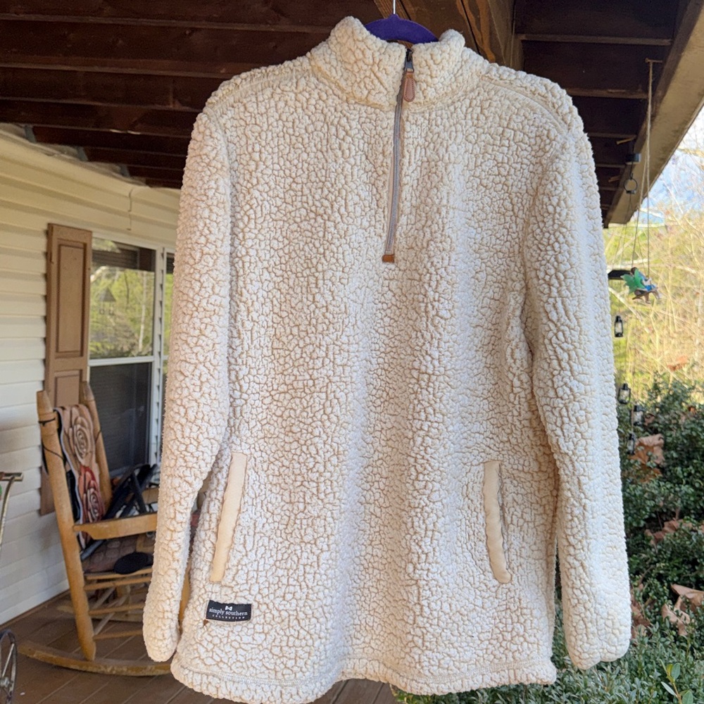 💥Free with Purchase💥Simply Southern Half-Zip Pullover .